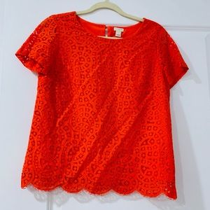 Eyelet Lace Top